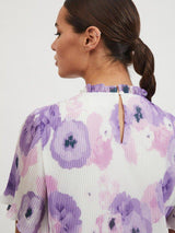 Vila Pinka - Kortærmet plisse kjole - HUSET Men & Women