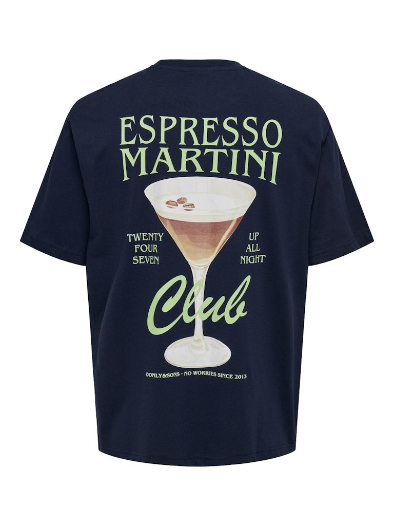 Only&Sons Martini - T-shirt med print (9143773626715)