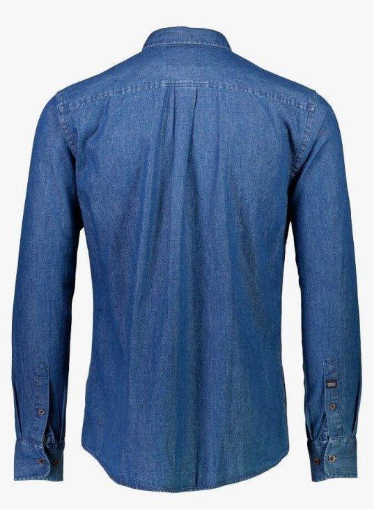 Bison - Langærmet denimskjorte - HUSET Men & Women