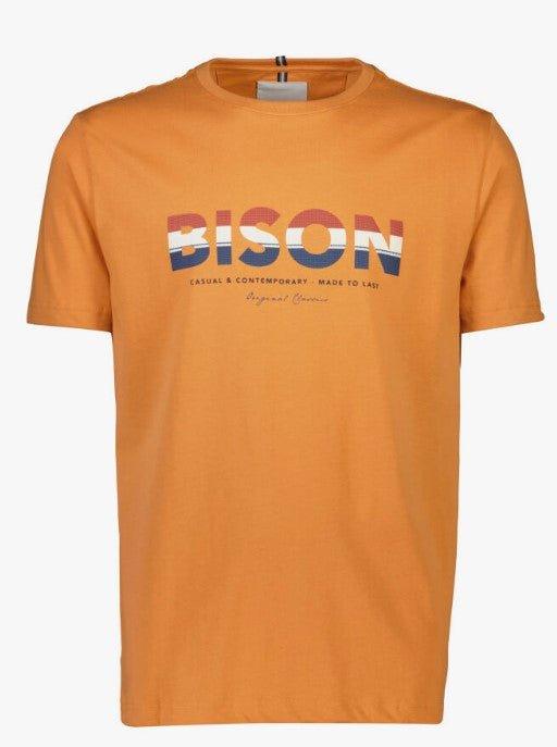 Bison - Logo t-shirt (M-4XL) - HUSET Men & Women