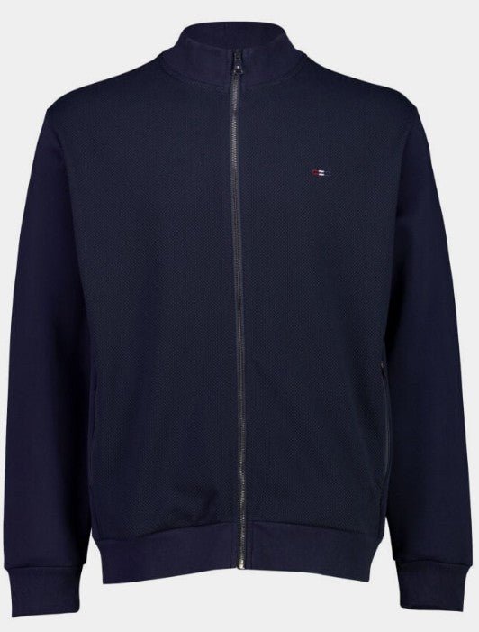 Bison - Soft superflex sweat cardigan - HUSET Men & Women - Bison