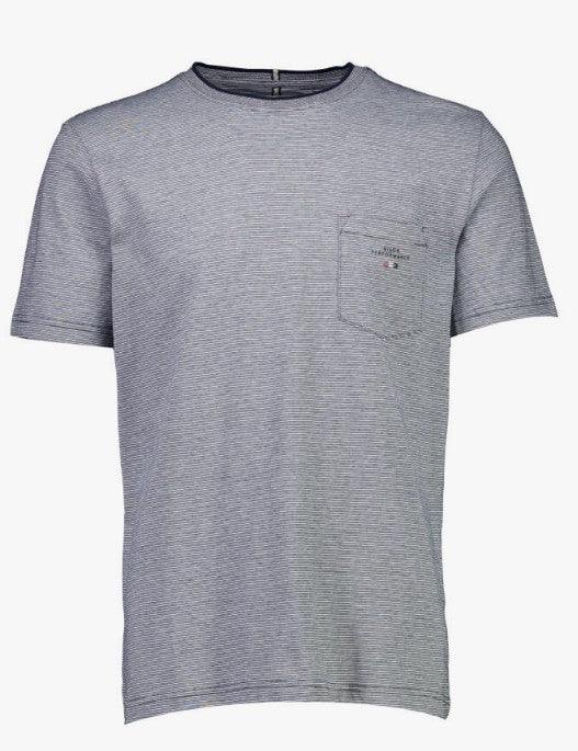 Bison - Stribet t-shirt - HUSET Men & Women