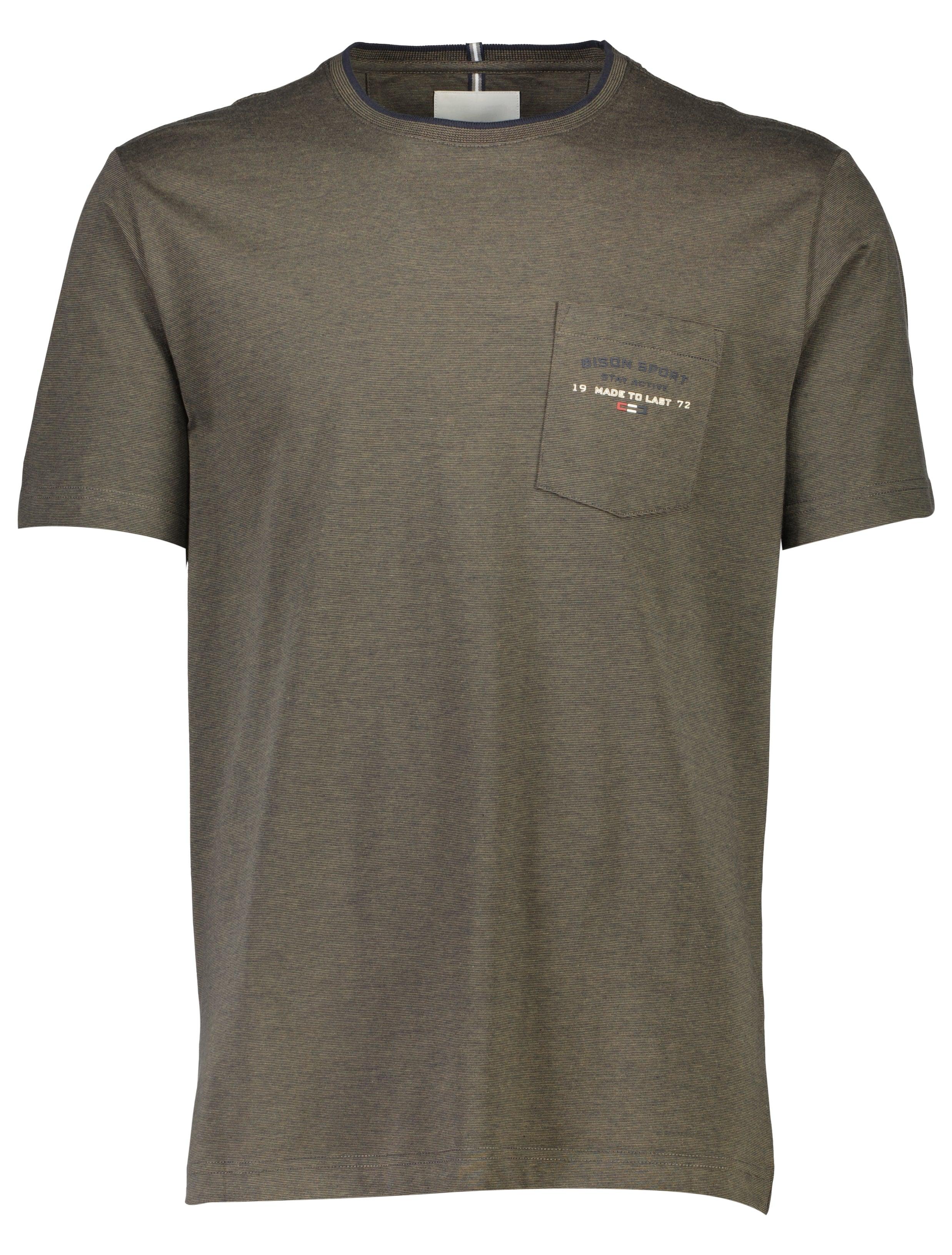 Bison - T-shirt med lomme (M-4XL) - HUSET Men & Women