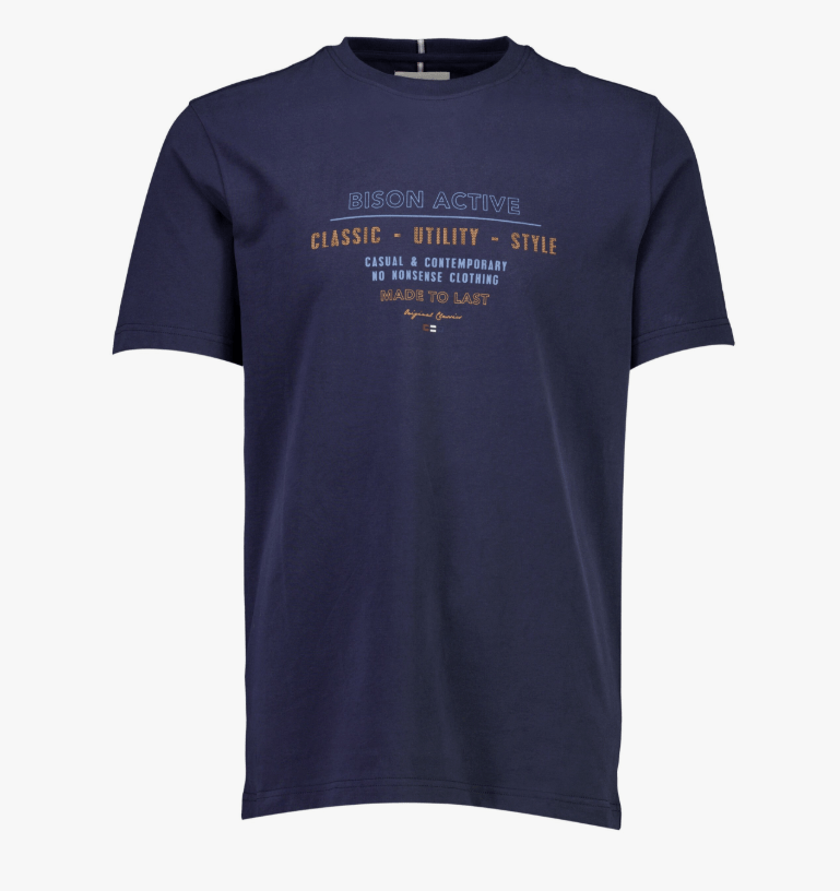 BISON Tee - Tshirt med print - HUSET Men & Women - Bison