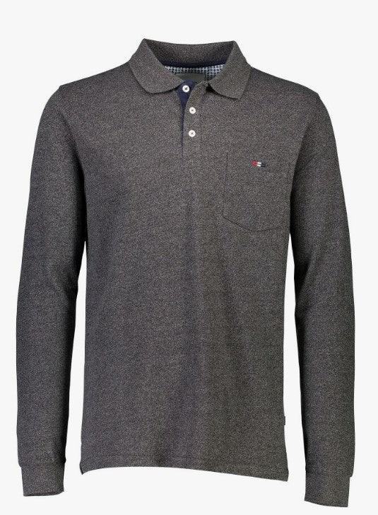Bison Twisted - Langærmet polo - HUSET Men & Women