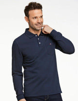 Bison Twisted - Langærmet polo - HUSET Men & Women