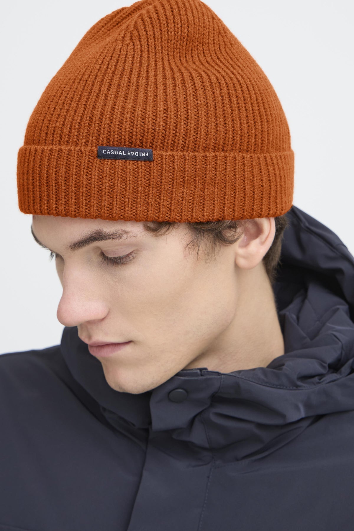CASUAL FRIDAY Alkin - rib beanie - HUSET Men & Women - Casual Friday