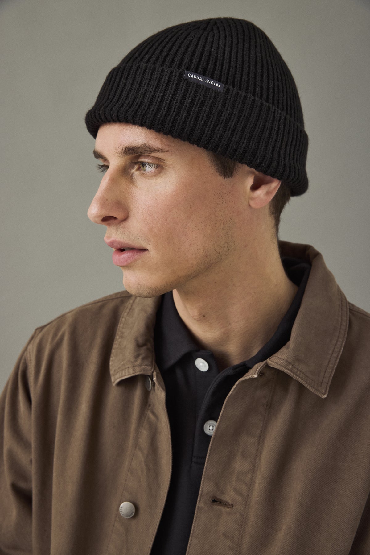 CASUAL FRIDAY Alkin - rib beanie - HUSET Men & Women - Casual Friday