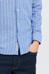 Casual Friday André - Langærmet hørmix skjorte - HUSET Men & Women