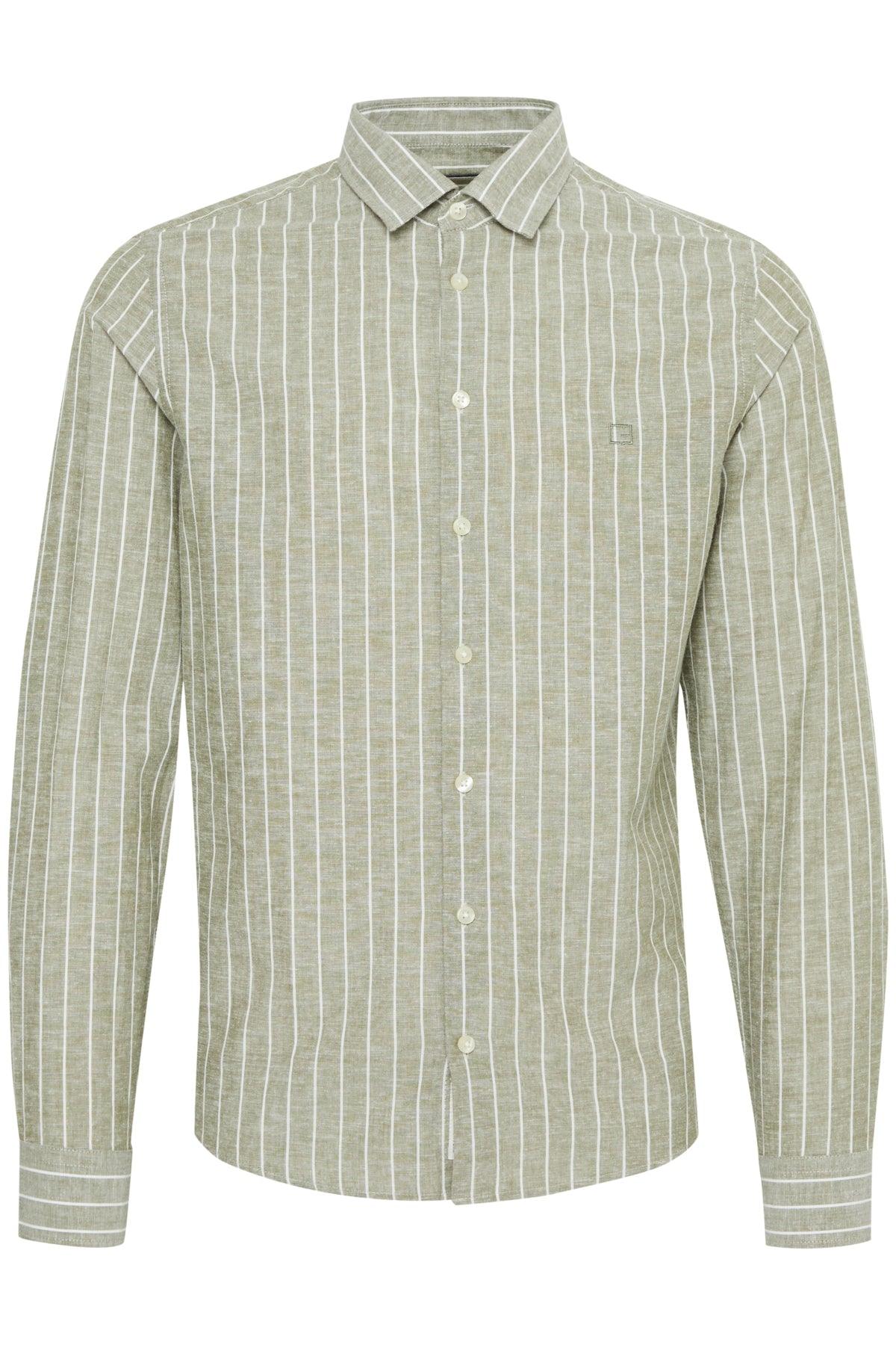 Casual Friday André - Langærmet hørmix skjorte - HUSET Men & Women
