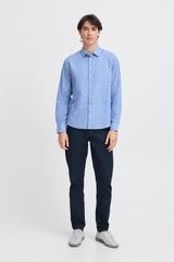 Casual Friday André - Langærmet hørmix skjorte - HUSET Men & Women