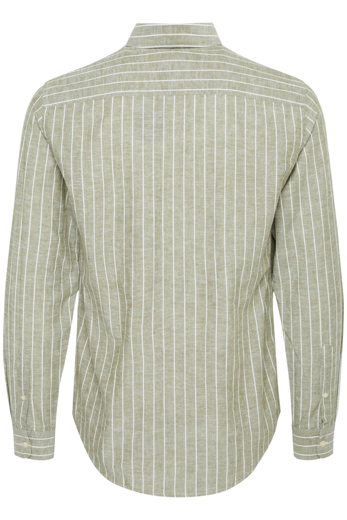 Casual Friday André - Langærmet hørmix skjorte - HUSET Men & Women