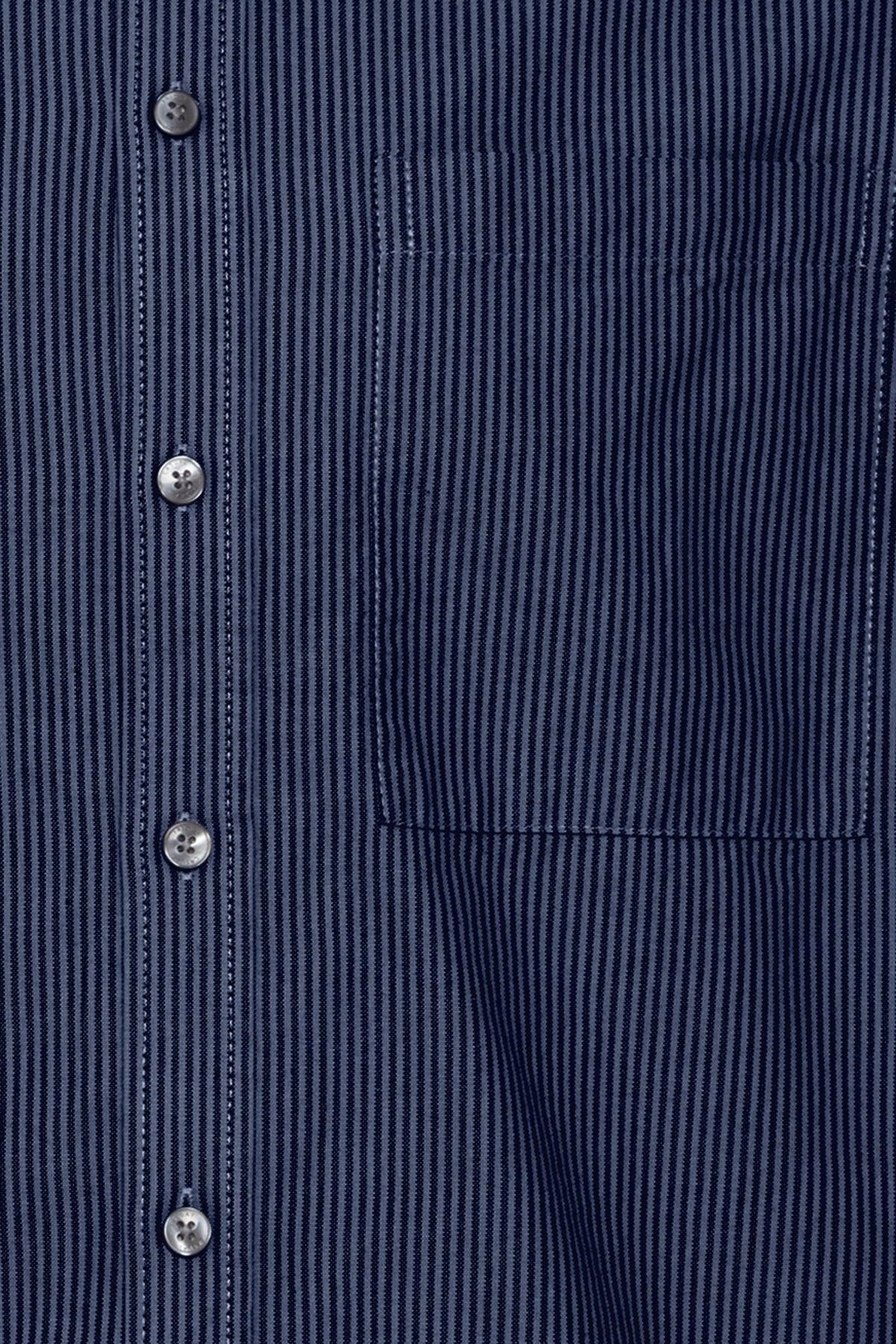 Casual Friday Anton - Stribet Oxford skjorte - HUSET Men & Women