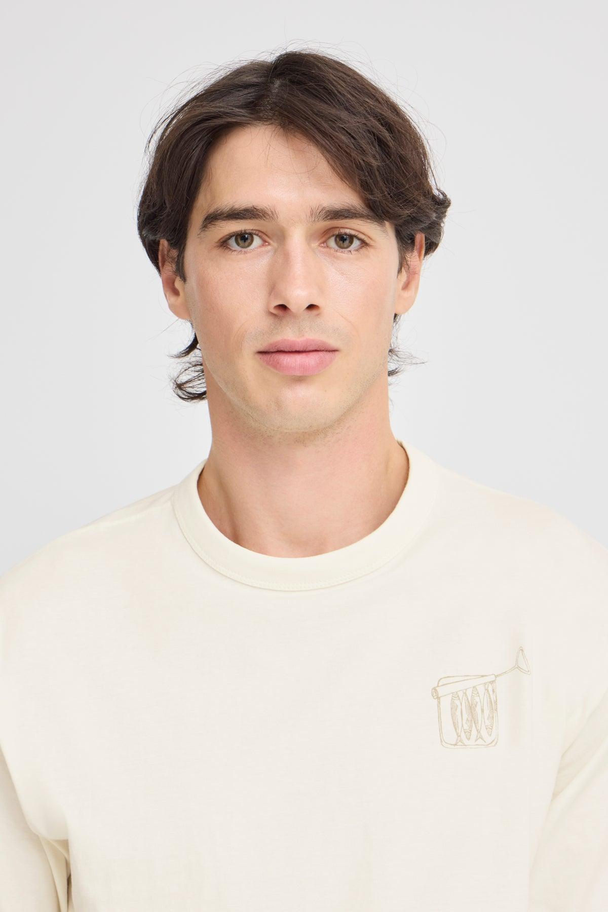 Casual Friday Archer - T-shirt med backprint - HUSET Men & Women