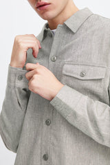 Casual Friday Augusto - Hørmix overshirt - HUSET Men & Women