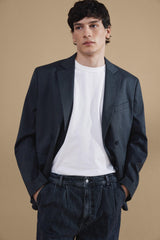 Casual Friday Bruce - Pinstriped relaxed blazer - HUSET Men & Women
