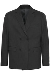 Casual Friday Bruce - Pinstriped relaxed blazer - HUSET Men & Women