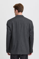 Casual Friday Bruce - Pinstriped relaxed blazer - HUSET Men & Women