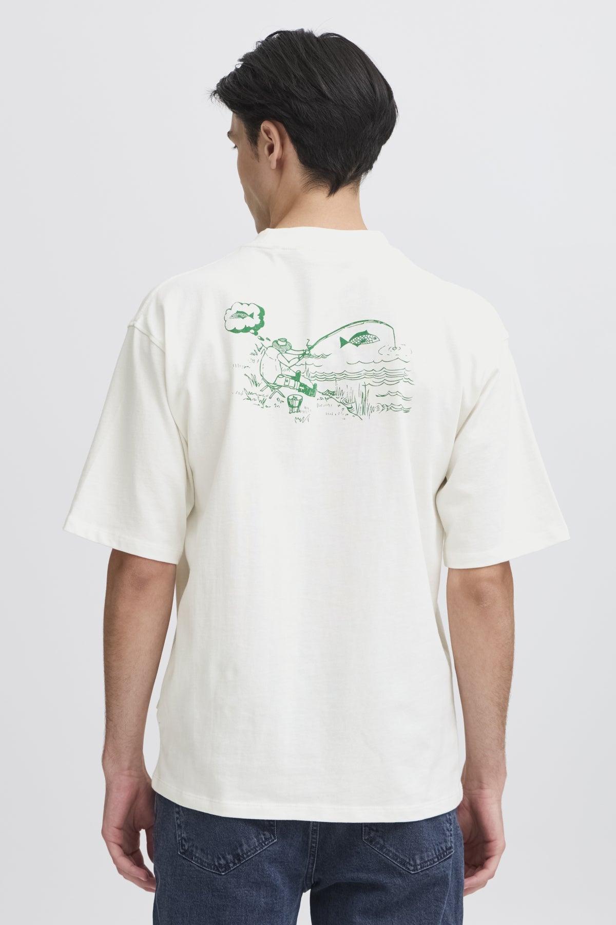Casual Friday Conrad - Fish t-shirt - HUSET Men & Women