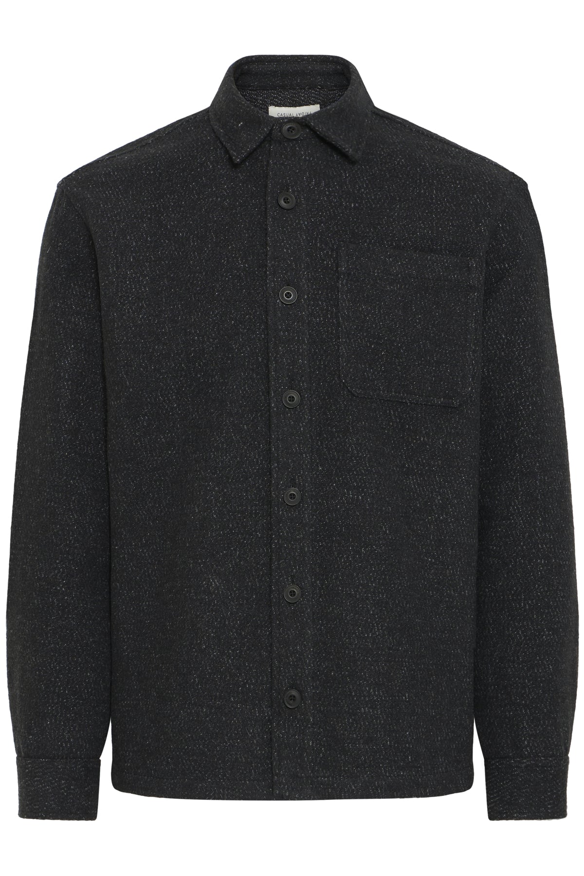 Casual Friday Hagel - Uldmix overshirt - HUSET Men & Women - Casual Friday