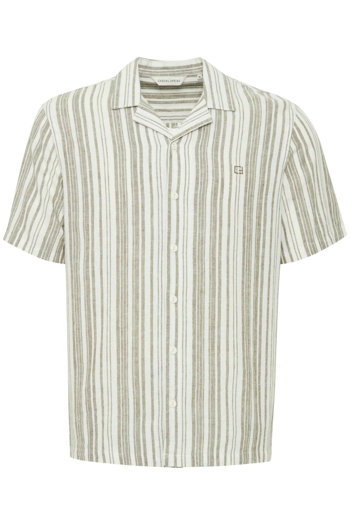 Casual Friday Isak - Kortærmet hørmix skjorte - HUSET Men & Women