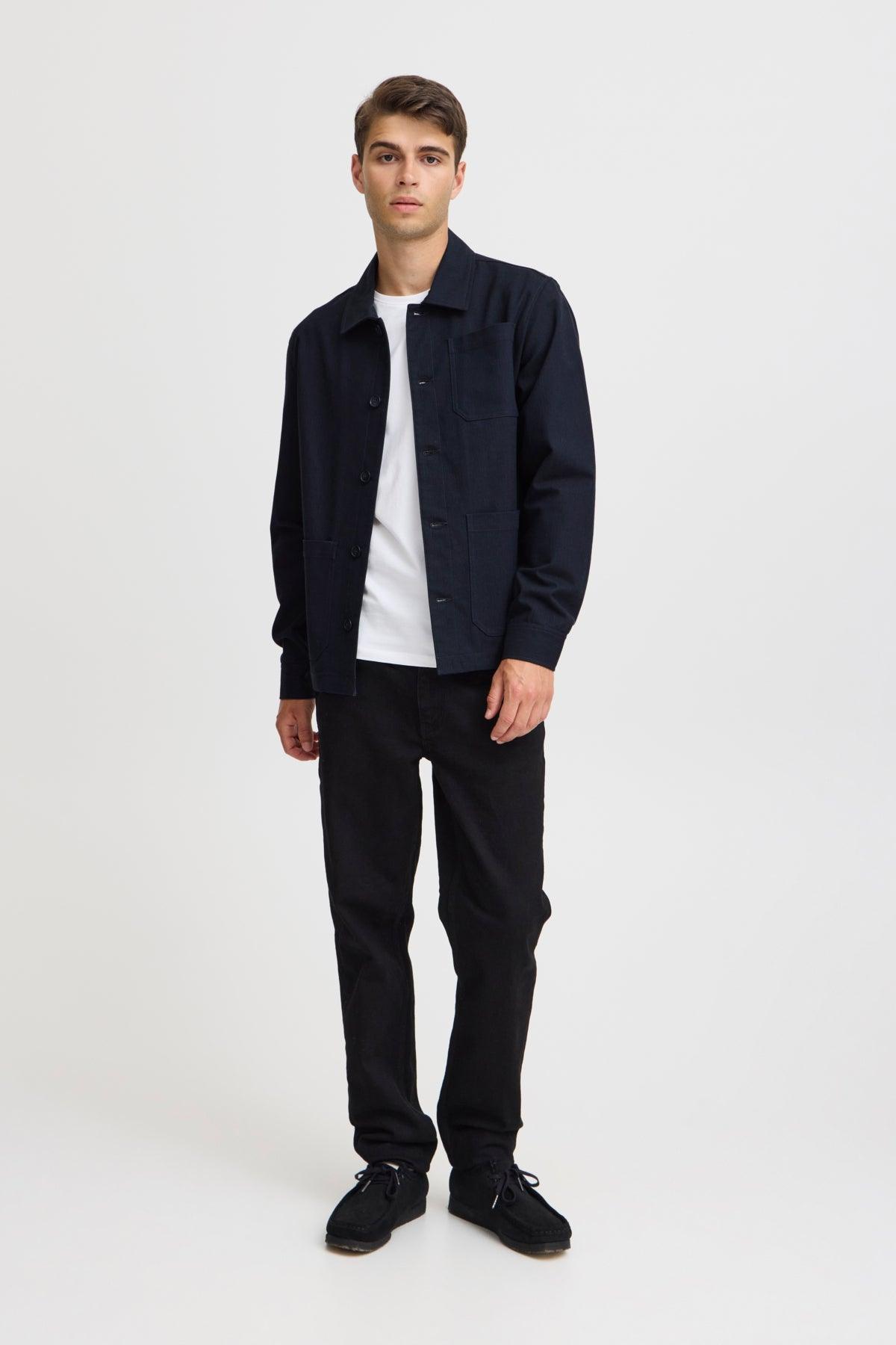 Casual Friday Jamie - Herringbone shacket - HUSET Men & Women