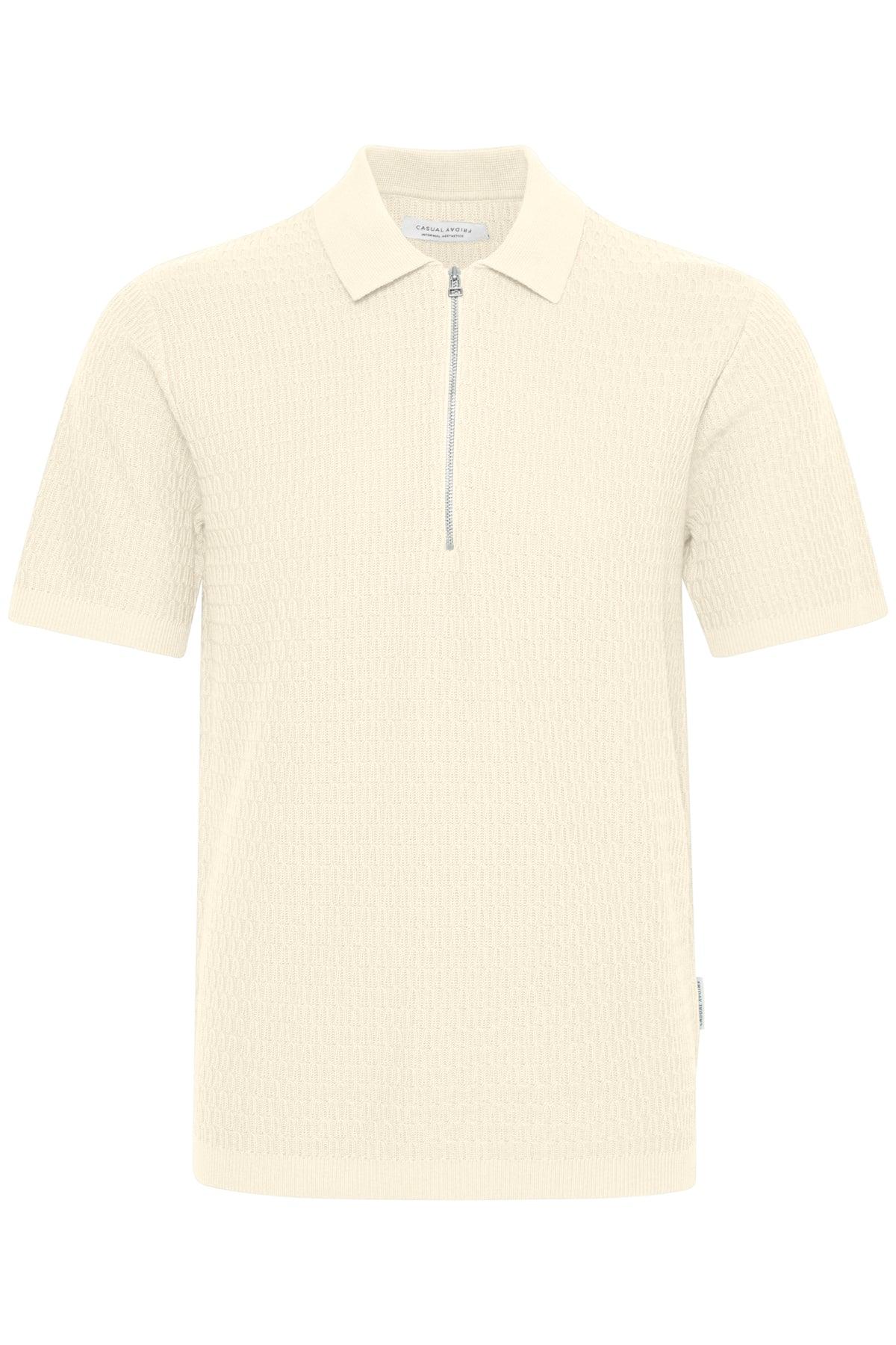 Casual Friday Joe - Strikket polo med struktur - HUSET Men & Women