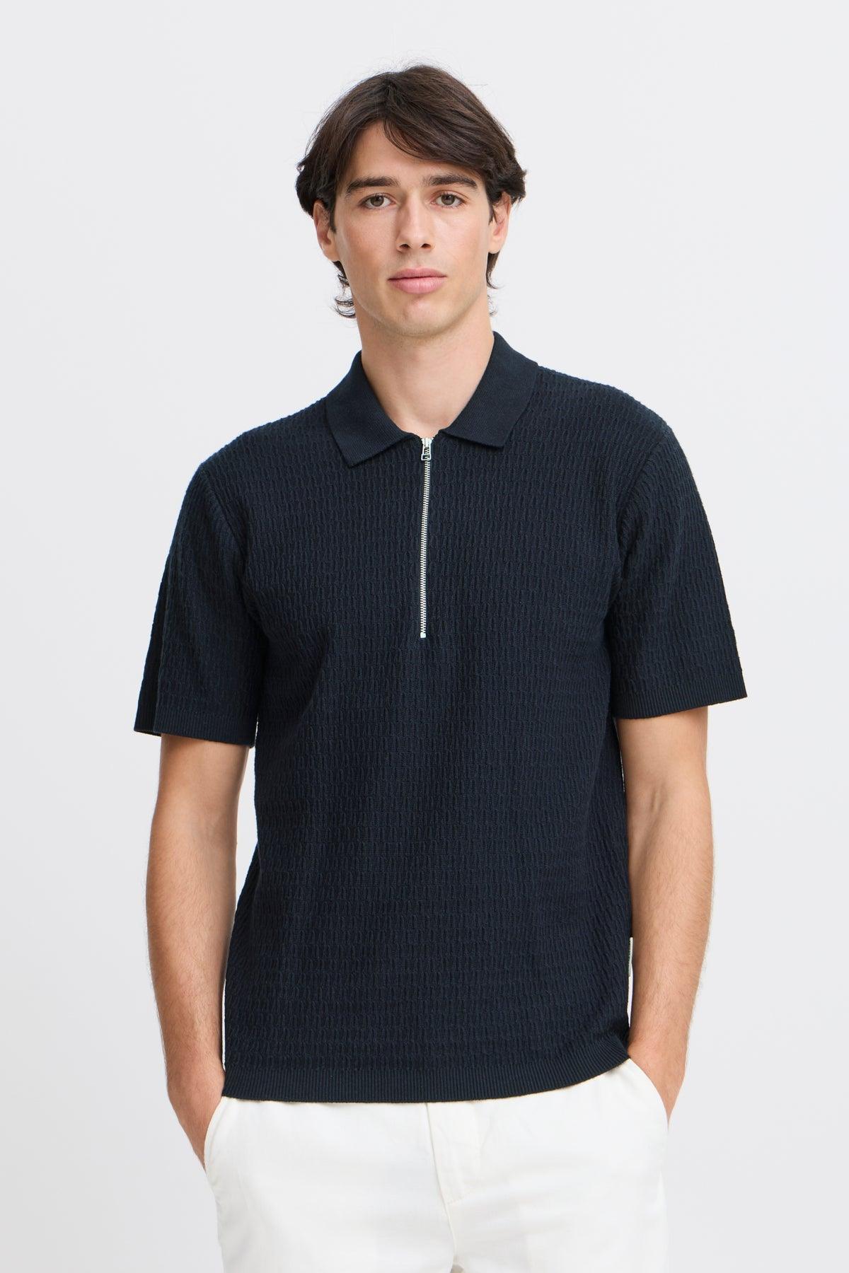 Casual Friday Joe - Strikket polo med struktur - HUSET Men & Women
