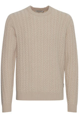 Casual Friday Karl - Cable striktrøje i uld mix - HUSET Men & Women