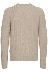 Casual Friday Karl - Cable striktrøje i uld mix - HUSET Men & Women