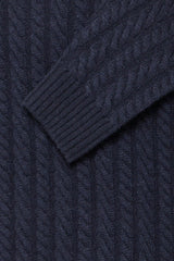 Casual Friday Karl - Cable striktrøje i uld mix - HUSET Men & Women
