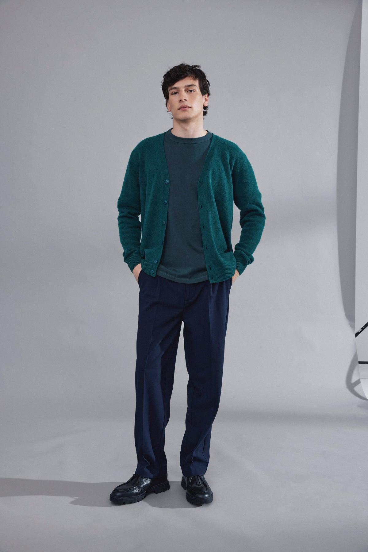 Casual Friday Karl - Cardigan med lammeuld - HUSET Men & Women