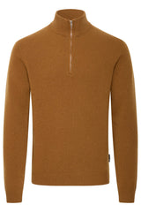 Casual Friday Karl - Halfzip lammeuldsstrik - HUSET Men & Women - Casual Friday