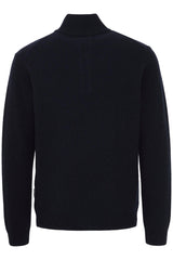 Casual Friday Karl - Halfzip uldstriktrøje i regular fit - HUSET Men & Women
