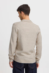Casual Friday Karl - Langærmet polo striktrøje - HUSET Men & Women