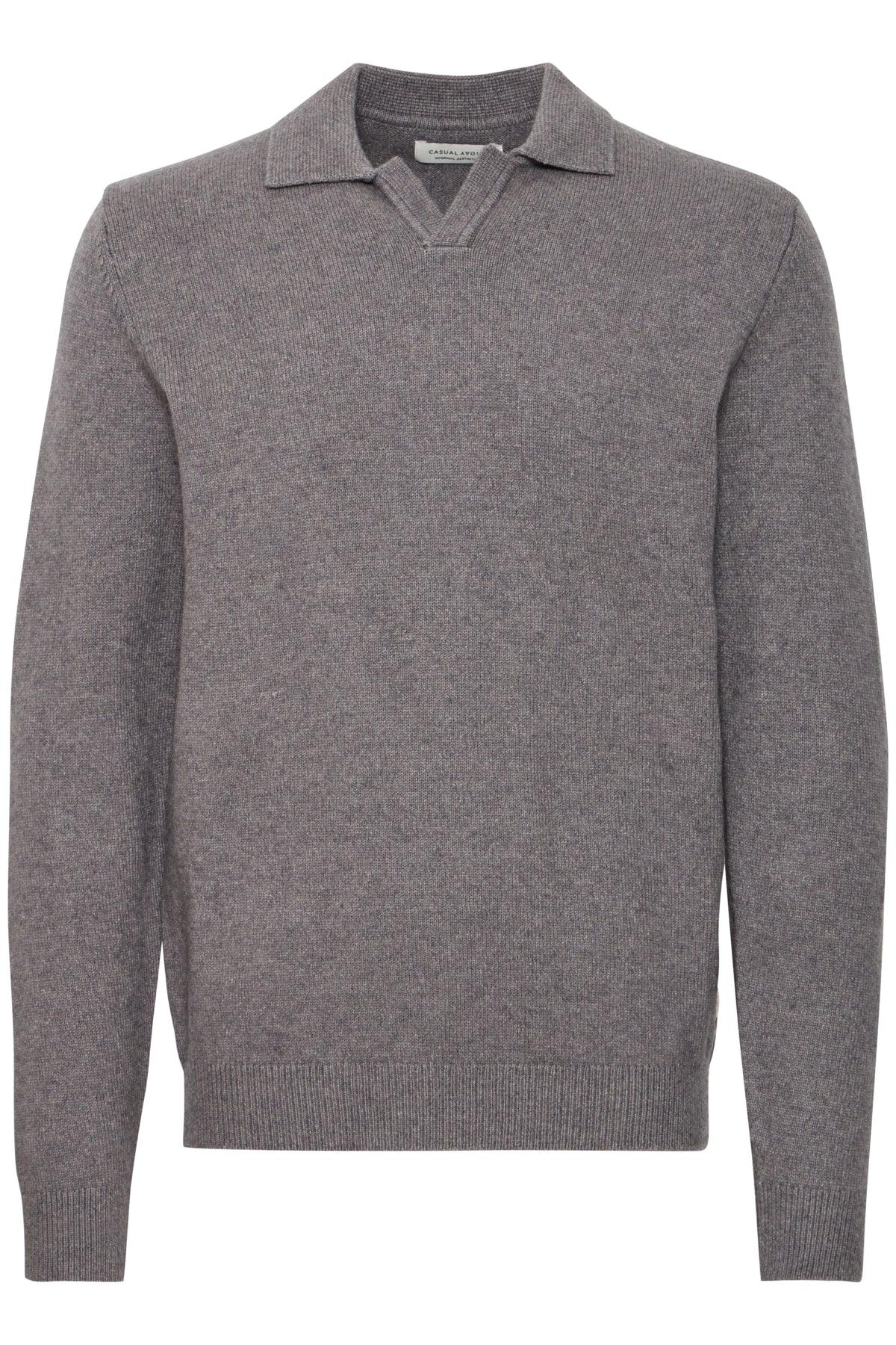 Casual Friday Karl - Langærmet polo striktrøje - HUSET Men & Women