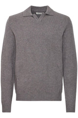 Casual Friday Karl - Langærmet polo striktrøje - HUSET Men & Women