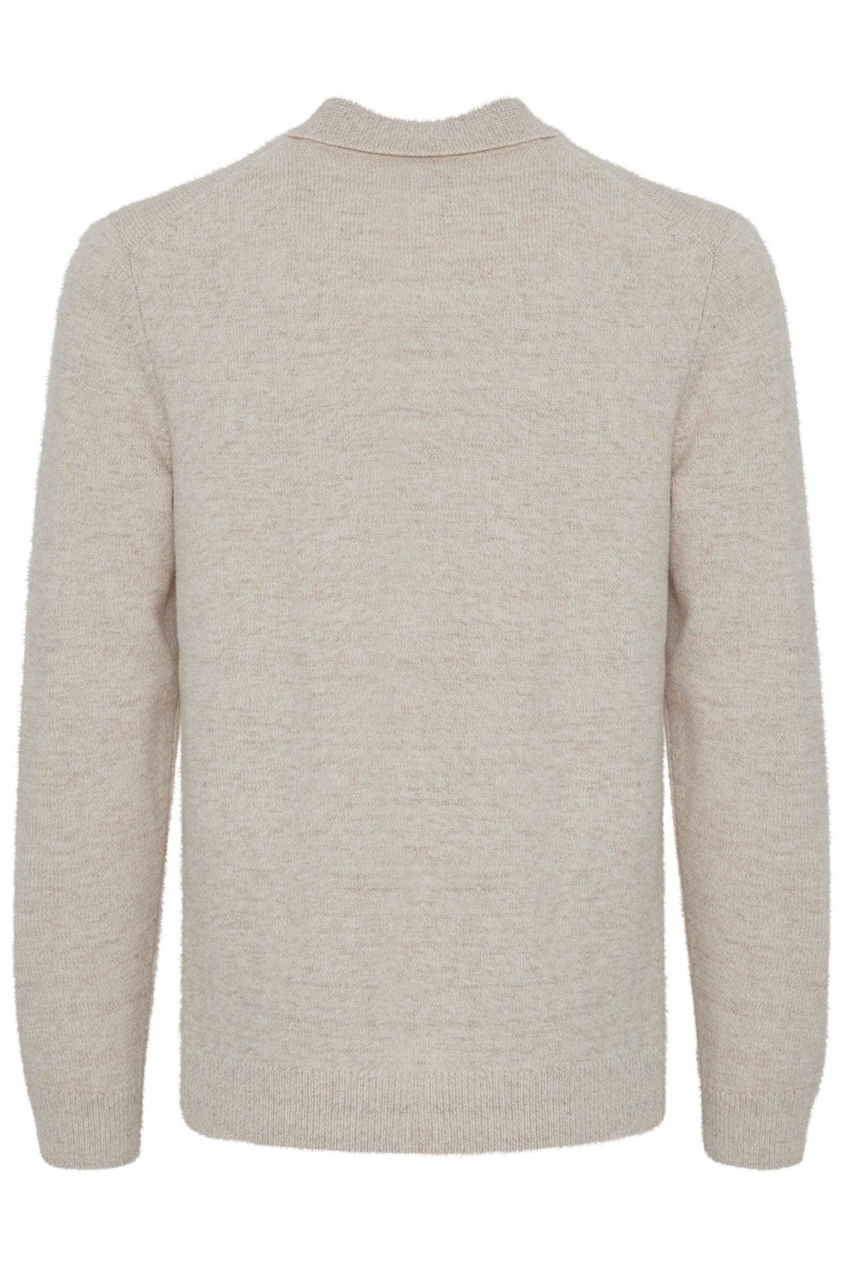 Casual Friday Karl - Langærmet polo striktrøje - HUSET Men & Women