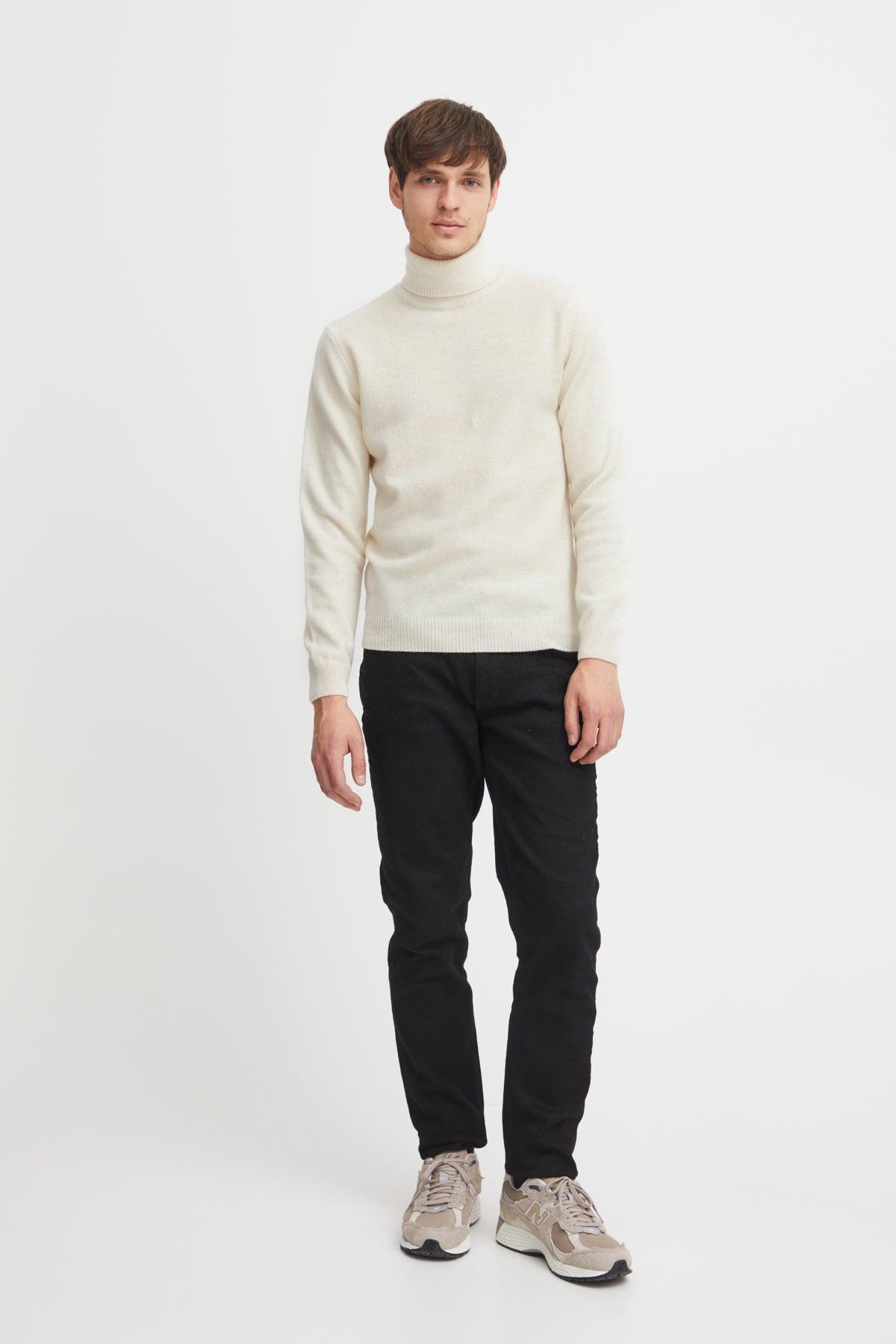 Casual Friday Karl - Rullekrave striktrøje i regular fit - HUSET Men & Women
