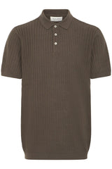 Casual Friday Karl - Strik polo med struktur - HUSET Men & Women