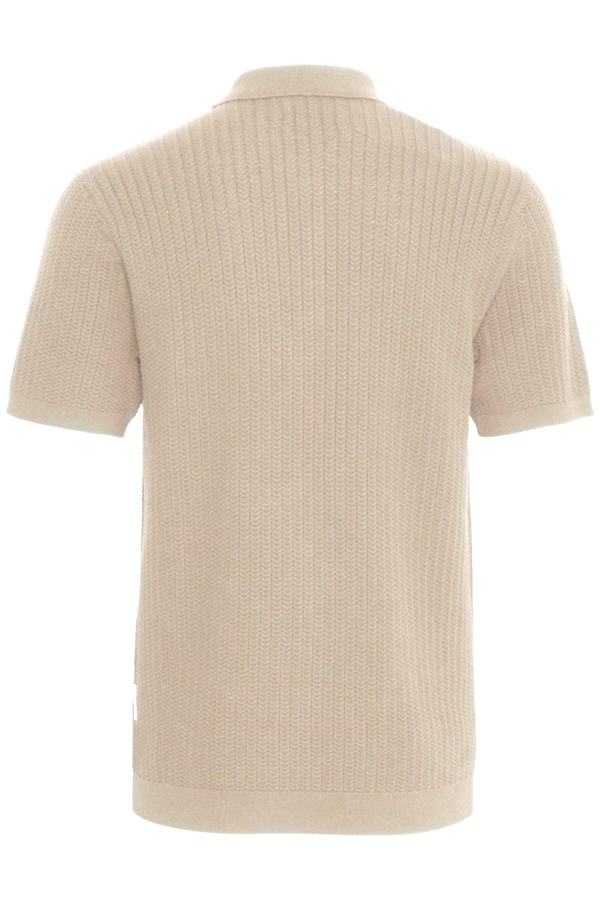 Casual Friday Karl - Strik polo med struktur - HUSET Men & Women