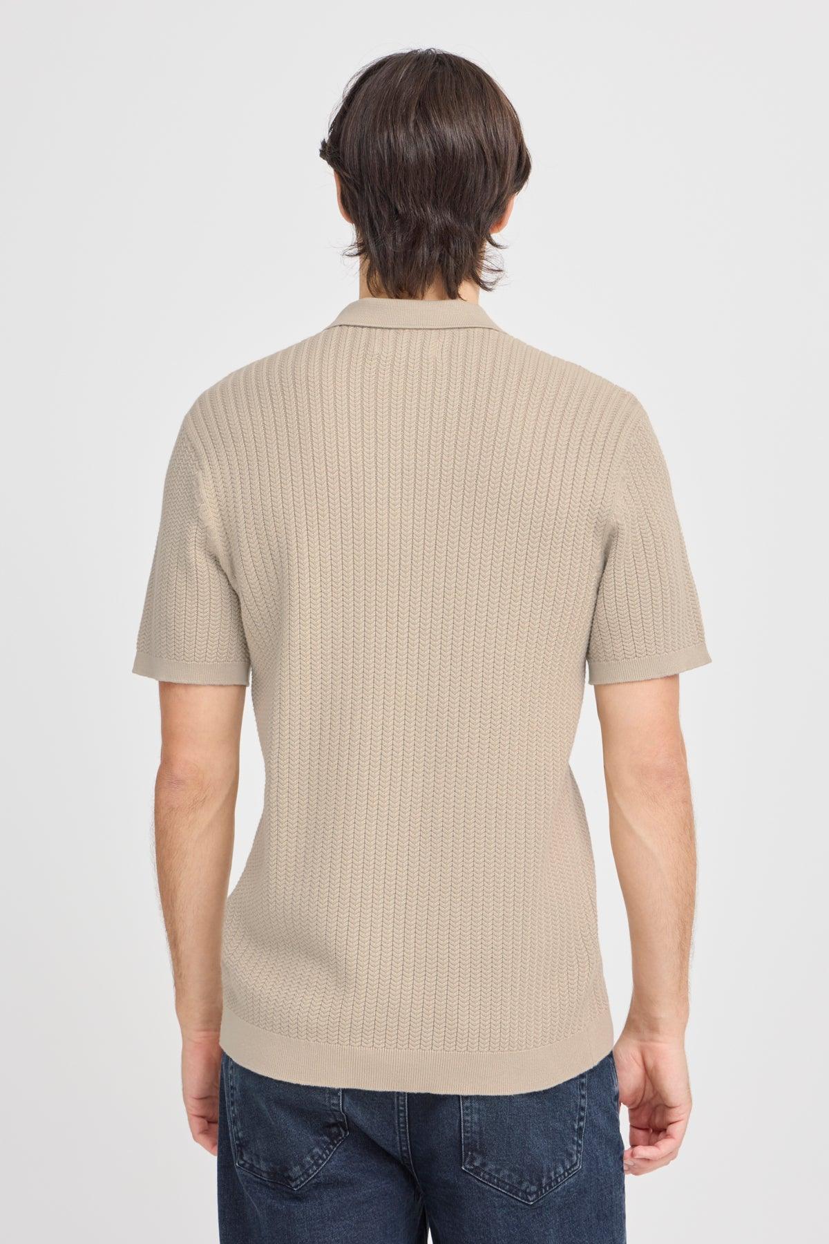Casual Friday Karl - Strik polo med struktur - HUSET Men & Women