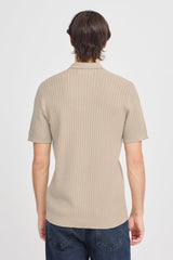 Casual Friday Karl - Strik polo med struktur - HUSET Men & Women