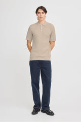 Casual Friday Karl - Strik polo med struktur - HUSET Men & Women