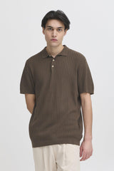 Casual Friday Karl - Strik polo med struktur - HUSET Men & Women