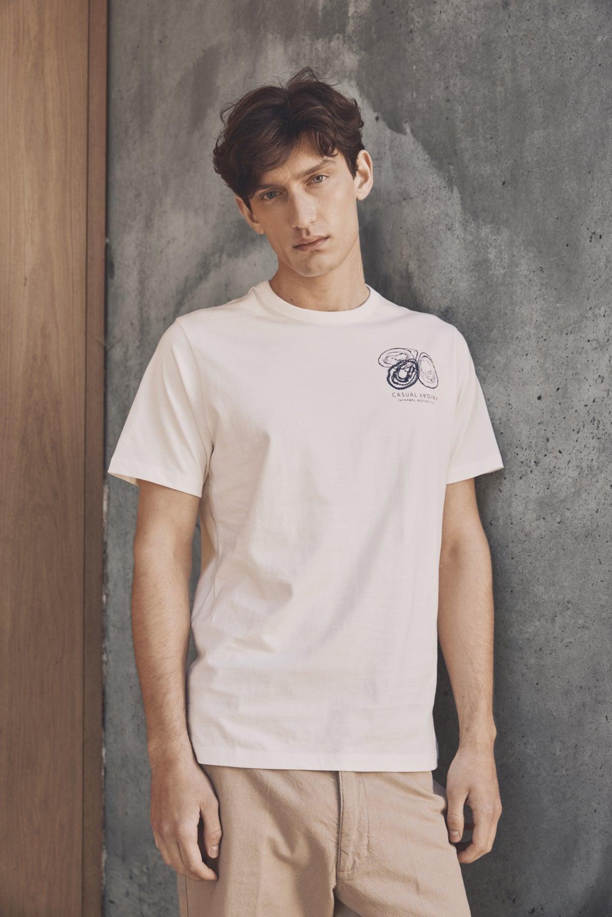 Casual Friday Ryder - T-shirt med print - HUSET Men & Women