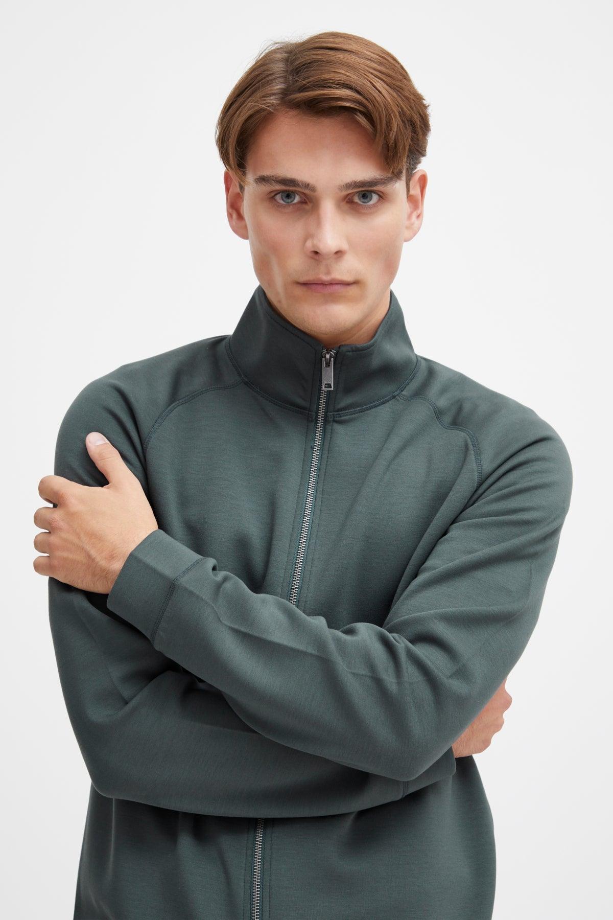 Casual Friday Sigurd - Sweatshirt med lynlås - HUSET Men & Women