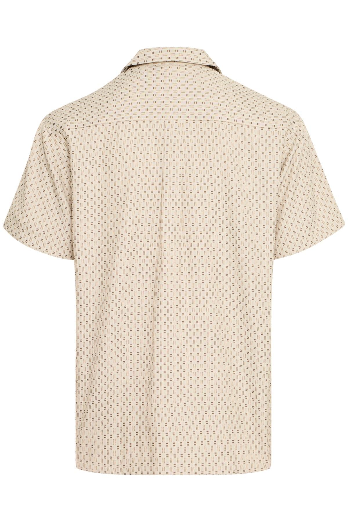 Casual Friday Theodore - Kortærmet jacquard skjorte - HUSET Men & Women