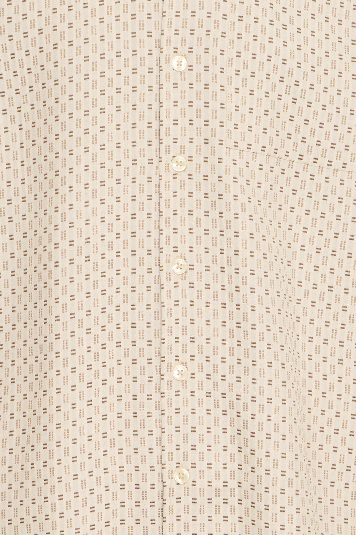 Casual Friday Theodore - Kortærmet jacquard skjorte - HUSET Men & Women