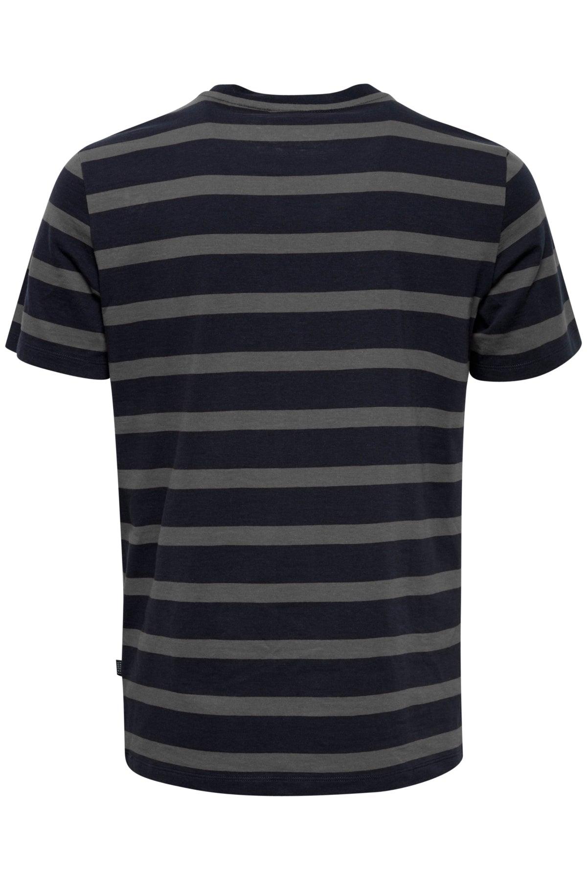 Casual Friday Thor - Stribet t-shirt - HUSET Men & Women